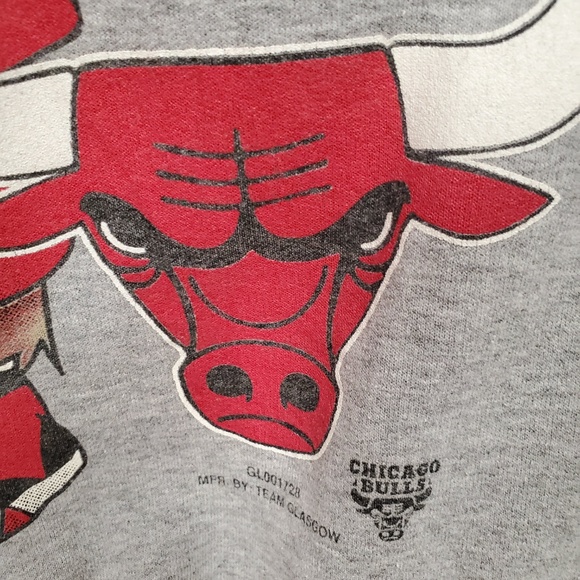 Vintage Chicago Bulls Sweatshirt Youth L/ Women S - Picture 4 of 4